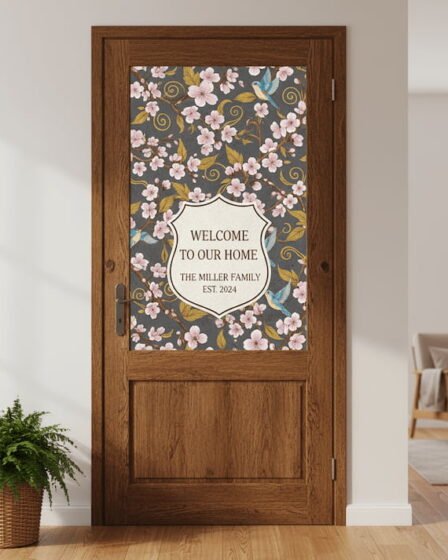 Adesivos de portas de madeira para decoração: saiba onde comprar