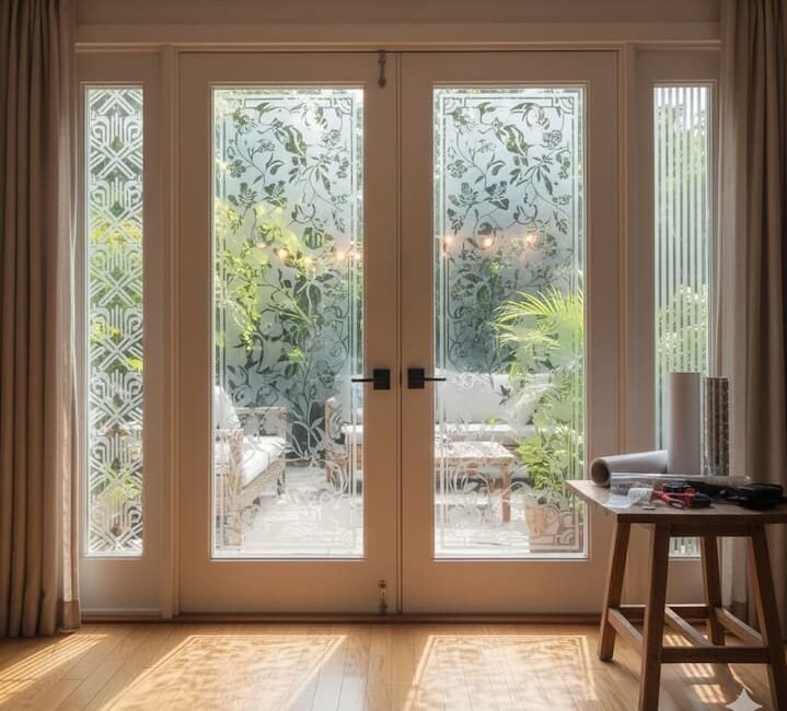 Vale a pena investir em adesivos decorativos para vidros de porta?