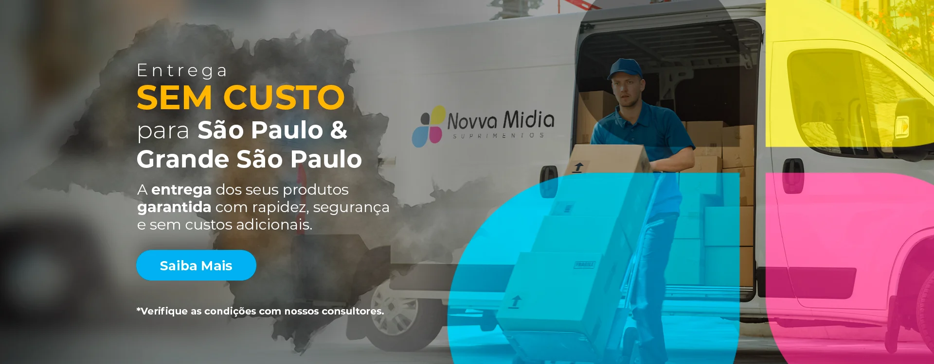 Entrega Sem Custo para São Paulo e Grande São Paulo