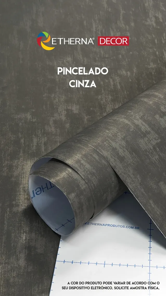 Pincelado Cinza